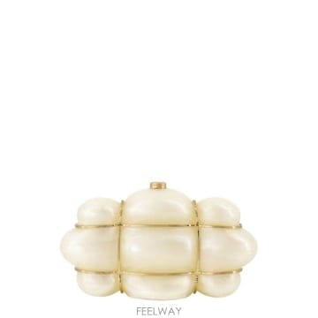 컬트 가이아 볼라 스컬프티드 클러치 백 HDBCL37212AC1889 IVORY TP979257066