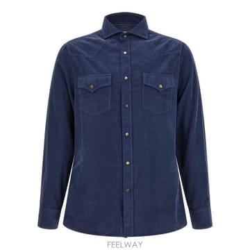 Brunello Cucinelli 코듀로이 셔츠 ML6884008 C7063 TP979650202
