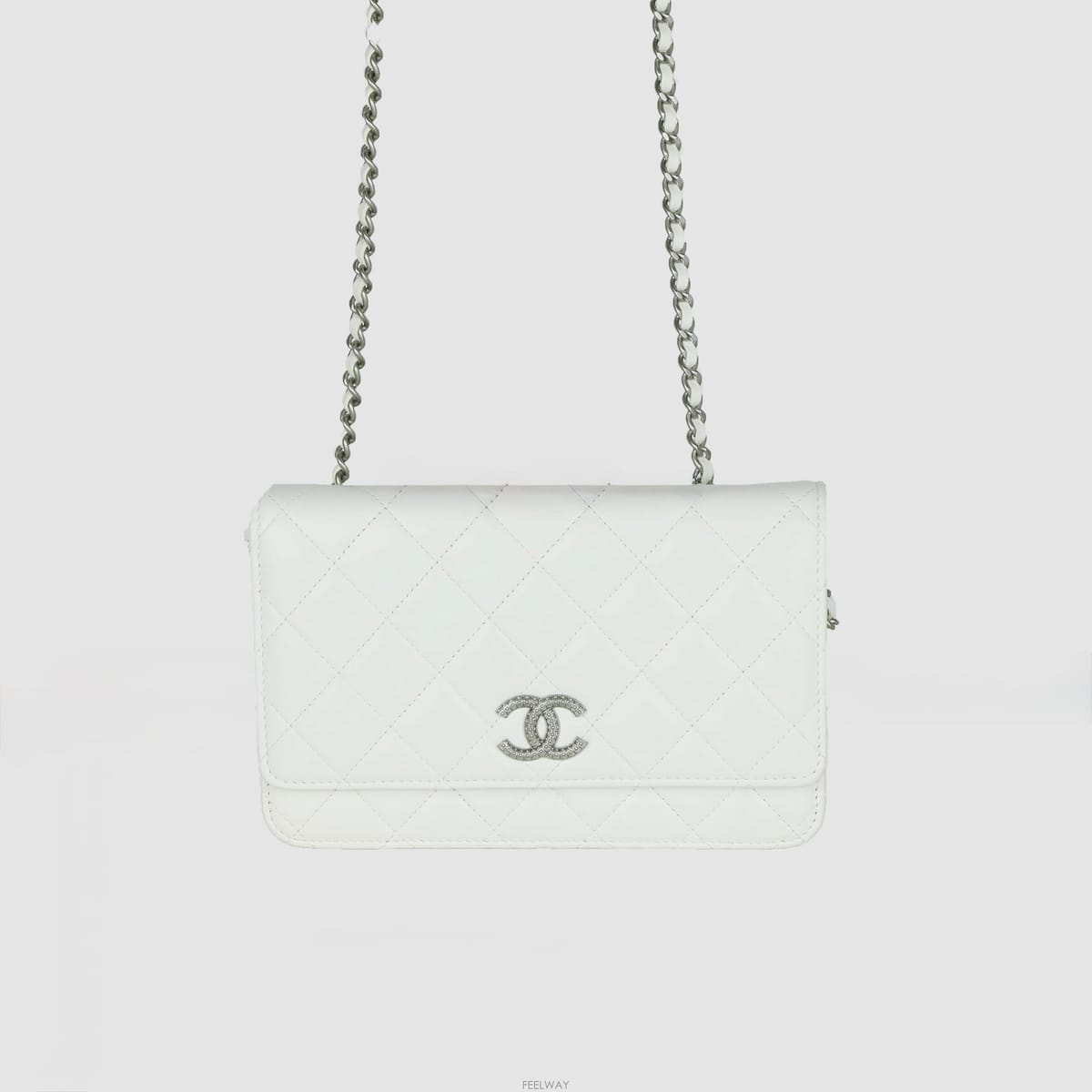 CHANEL [�Ƹ�����]���� CC ����Ų ü�� ���� WOC ũ�ν���[�Ƹ�����]���� CC ����Ų ü�� ���� WOC ũ�ν���