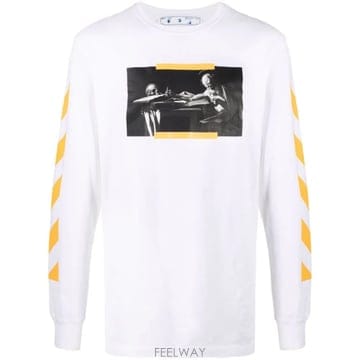 Off White 26 FW ����ȭ��Ʈ ����ȭ��Ʈ ī����� ������ ����Ʈ Ƽ���� OMAB001F21JER0040184 TP4526 FW ����ȭ��Ʈ ����ȭ��Ʈ ī����� ������ ����Ʈ Ƽ
