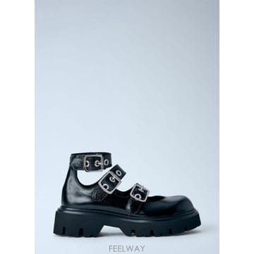 26 FW 비비안웨스트우드 여성 바커스 슈즈 vvw0266040blk