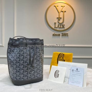 고야드 쁘띠플로 버킷백 그레이 Y47268