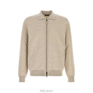 브리오니 셔츠 카라 더블 캐시미어 SILKCOTTON 블루종 UMN B0441972442