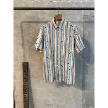 미쏘니 오픈칼라넥 셔츠 100