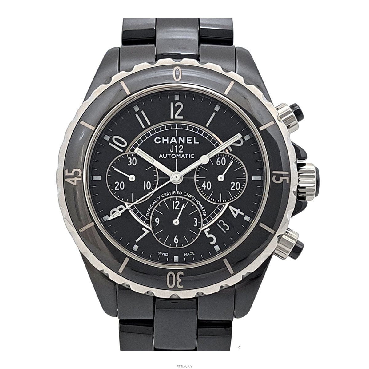 CHANEL ���� H0940 J12 ����� ũ�γ�׷��� �����ƽ 41mm���� H0940 J12 ����� ũ�γ�׷��� �����ƽ 41mm