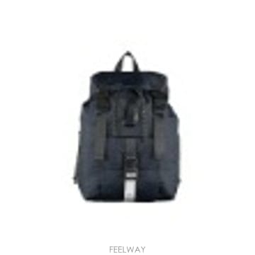 아페쎄 A.P.C 로고 립스탑 쉘 백팩 다크 네이비