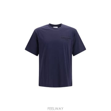 해외 이태리배송 AW26 페라가모 남성 로고 티셔츠 796592_001