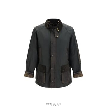 바버 자켓 그린