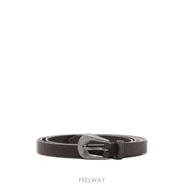 Brunello Cucinelli �׶�����Ÿ �ؿ� ���ڷ� ��ġ�ڸ� ���� LEAHTER BELT M0CMBC150C8279�׶�����Ÿ �ؿ� ���ڷ� ��ġ�ڸ� ���� LEAHTER BELT M0