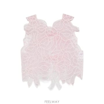 세실리에반센 Aya bow 자수 탑
