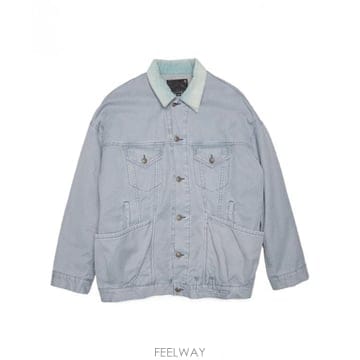 알써틴 레이시 트러커 데님 재킷