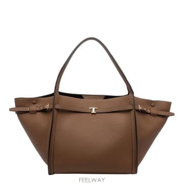26FW TOD S 미디움 T Signature shopping 백 XBWTIMA0300WKAS600 TP5