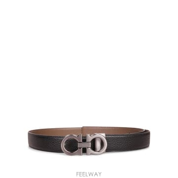Ferragamo 26FW ����䷹ ��󰡸� Double grain ����  Metal Gancini buckle  Revers26FW ����䷹ ��󰡸� Double grain ����  Metal Gancin