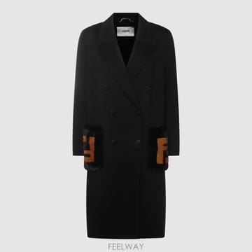 FENDI 26SS Fendi Double breasted �� ��Ʈ FF8948W1DF0GME TP57035597926SS Fendi Double breasted �� ��Ʈ FF8948W1DF0GME TP57