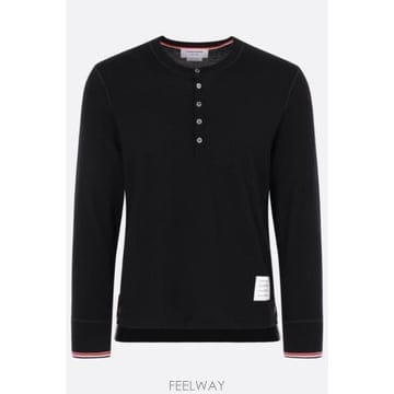 Thom Browne [E32]����� MJS319AJ0301001 ���� Ƽ���� THOM BROWNE long sleeve t s[E32]����� MJS319AJ0301001 ���� Ƽ���� THOM BROWNE 