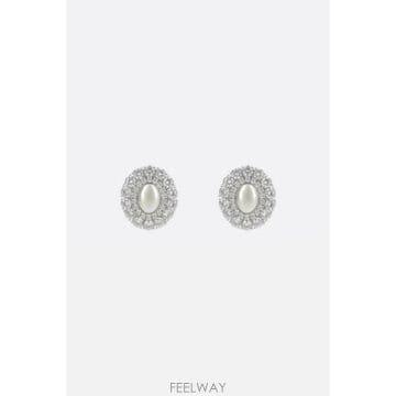 [E32]셀프포트레이트 AW26649EP 여성 목걸이 주얼리 악세사리 로고 체인 진주 넥크리스 SELF PO