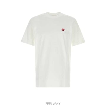 Carhartt [X45]Į��Ʈ I037116 1WZXX ���� Ƽ���� �μҸ� ž White cotton S S Small H[X45]Į��Ʈ I037116 1WZXX ���� Ƽ���� �μҸ� ž White 