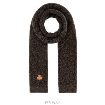 [X45]이자벨마랑 EC078MFAA4L01A ANCM 여성 스카프 목도리 머플러 Two tone wool