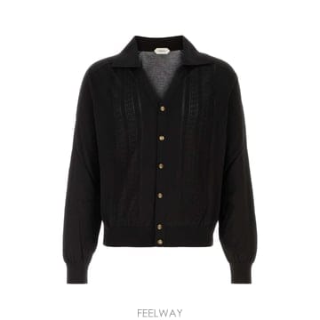 Versace [X45]������ü 10269421A17386 1B000 ���� ���� ���� ���� ���� Black knit car[X45]������ü 10269421A17386 1B000 ���� ���� ���� ����