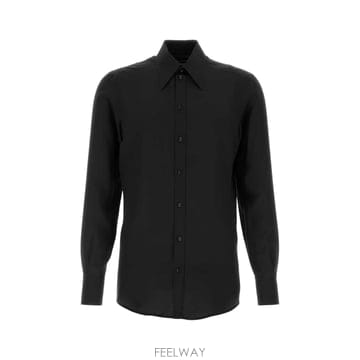 Dolce&Gabbana [X45]��ü�ذ��ٳ� G5NP9TGK522 N0000 ���� ���� ���� ���� ���� Black crepe shi[X45]��ü�ذ��ٳ� G5NP9TGK522 N0000 ���� ���� ���� ��