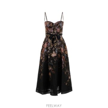 Zimmermann [X45]���Ӹ� 5775DF261 BLF ���� ���ǽ� �� �̵� �̴� �巹�� Printed organdy Va[X45]���Ӹ� 5775DF261 BLF ���� ���ǽ� �� �̵� �̴� ��