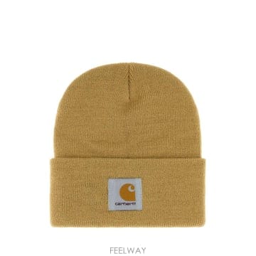 Carhartt [X45]Į��Ʈ I036962 3TFXX ���� ���� ��Ŷ�� ��� ĸ Beige knit Short Watch[X45]Į��Ʈ I036962 3TFXX ���� ���� ��Ŷ�� ��� ĸ Bei