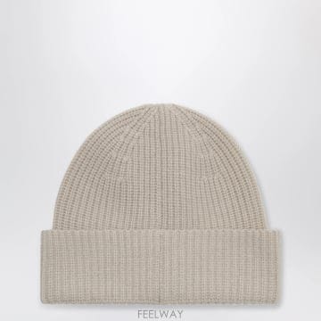 26FW 로로피아나 Sergio Toffee Cream 캐시미어 비니 FXM0042WSA0PN TP58077