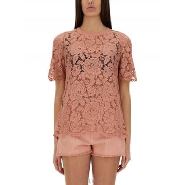 25SS 돌체앤가바나 CORDONETTO 레이스 T 셔츠 F8V21THLM7LF0473 TP578085515