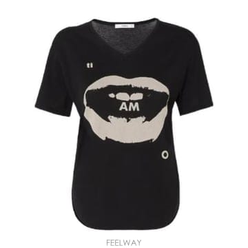 26FW Fendi T 셔츠 with 프린트 FS9805AV06F0QA1 TP580555114