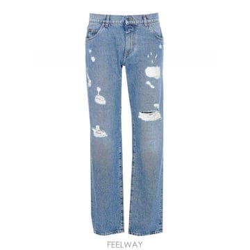 25SS 돌체   가바나 클래식 디스트레스드 진 GP02XZG8MX2S9001 TP578085514