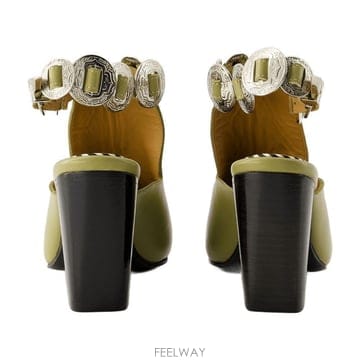 24 S/S 토가풀라 AJ1308 부츠 토가 PULLA 레더 그린 F B0731456791