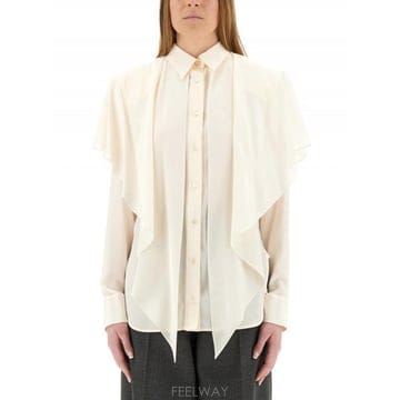 Stella McCartney 25SS ���ڶ� ��īƮ�� SEMI TRANSPARENT ���� WITH LAYERED PANEL 620154S25SS ���ڶ� ��īƮ�� SEMI TRANSPARENT ���� WITH LAYERE