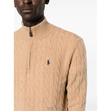 Ralph Lauren 24FW ���� ���� �η� Maglione in lana con �ΰ� 710876766006 TP580533724FW ���� ���� �η� Maglione in lana con �ΰ� 71087676