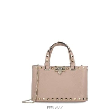 (해외배송) 발렌티노 Valentino Garavani 락스터드 미니 토트백 7W2P0AT0VSH
