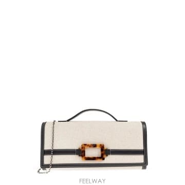 (해외배송) 로저비비에 Roger Vivier 벨 비비에 클러치 백 RBWAORC2200UER0