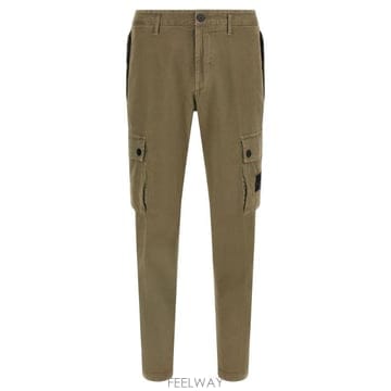 (해외배송) 스톤아일랜드 Stone Island 로고 패치 카고 팬츠 L2S153100034S00L1