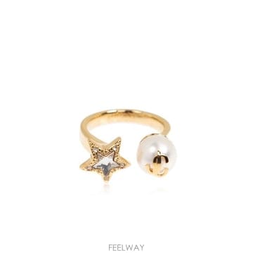 (해외배송) 지미추 Jimmy Choo JC 스타 장식 링 JCSTARPEARLRINGJIQ