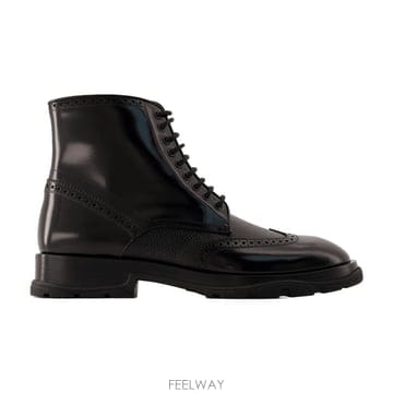 23 F/W 알렉산더 맥퀸 레이스 앵클 부츠 ALEXANDER MCQ B0731457410