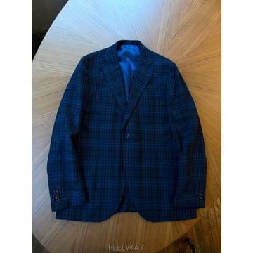 이세탄 멘즈 썸머 트위드 자켓 100