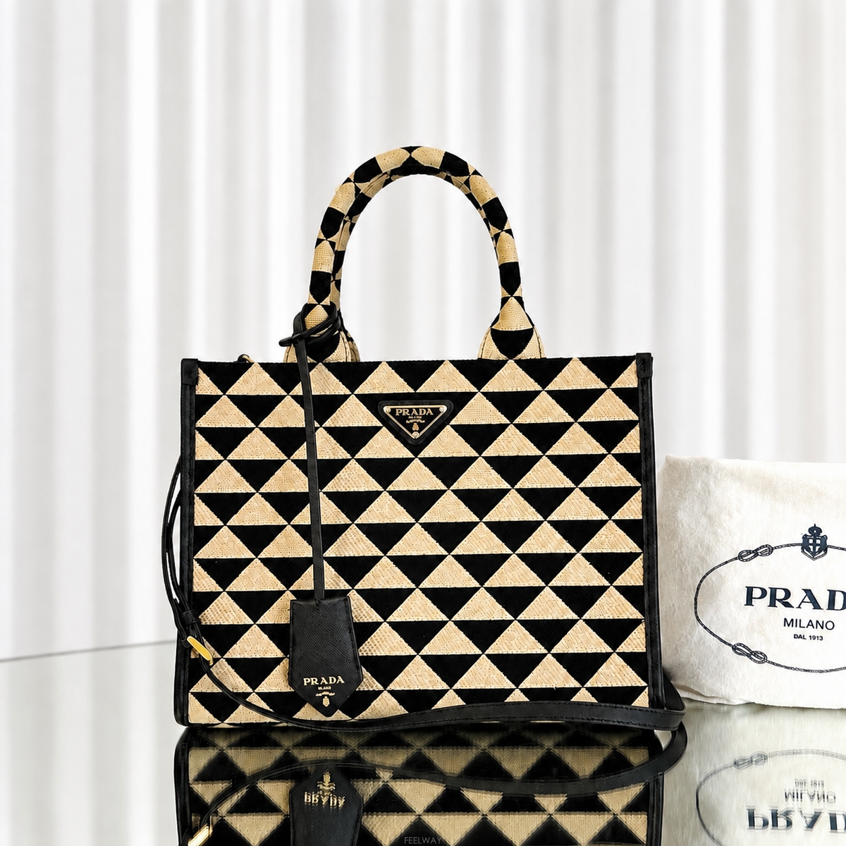 PRADA ����� �ɺ� �ڼ� ��Ʈ�� 1BA354����� �ɺ� �ڼ� ��Ʈ�� 1BA354