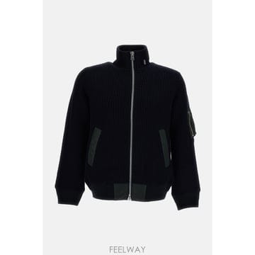 [B4] 사카이 2604128M233 니트 스웨터 풀오버 점퍼 남성