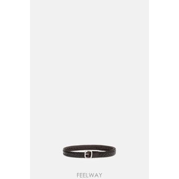 [B4] 헤레우 TRAMBFA26DARKBROWN 벨트 허리띠 여성