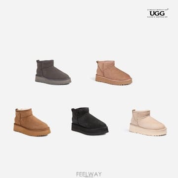 호주어그 오즈웨어 26FW 울트라미니플랫폼 양털부츠 어그부츠 OB658P