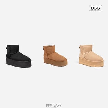 호주어그 오즈웨어 26FW 클래식미니 플랫폼 5cm 양털부츠 어그부츠 OB360PP