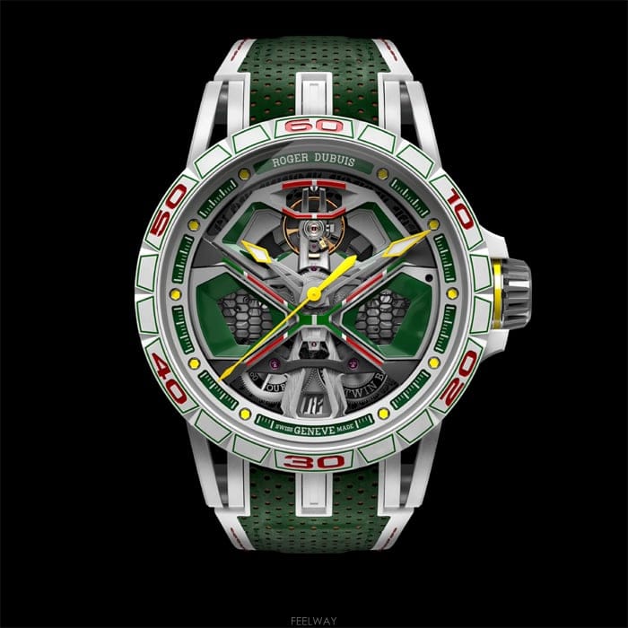 Roger Dubuis ���� *ALA* ������� ����Į���� �����̴� ���뷱�þ� Huracán DBEX1006 45mm, �����ƽ���� *ALA* ������� ����Į���� �����̴� ���뷱�þ� H