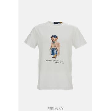 [B4] 폴로 랄프로렌 710B30192001WHITE 티셔츠 탑 남성