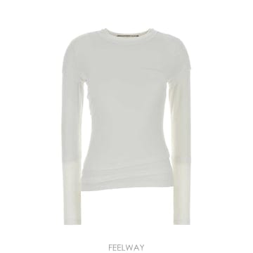 Alexander Wang [X45]�˷������ 1CC2261287 100 ���� Ƽ���� �μҸ� ž ���� White stretch cott[X45]�˷������ 1CC2261287 100 ���� Ƽ���� �μҸ� ž 