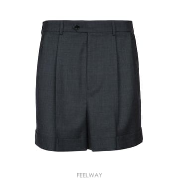 셀린느 쇼츠 스쿨 BOYTOILE 드 LAINE 멜랑주 RP03J7 B0441636823