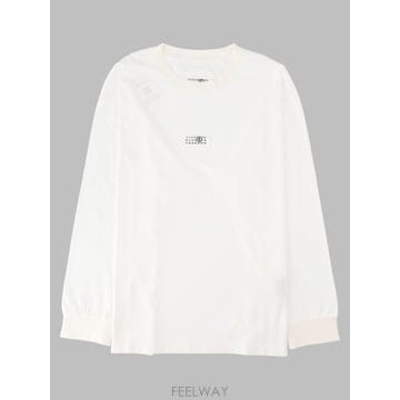 26 F/W MM6 메종 마르지엘라 티셔츠 인 저지 DI 꼬또네 SH B0042269477