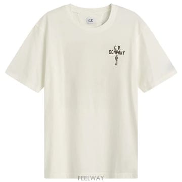 26SS 씨피컴퍼니 로고 남성 반팔 티셔츠 20CMTS174A 110579W 103